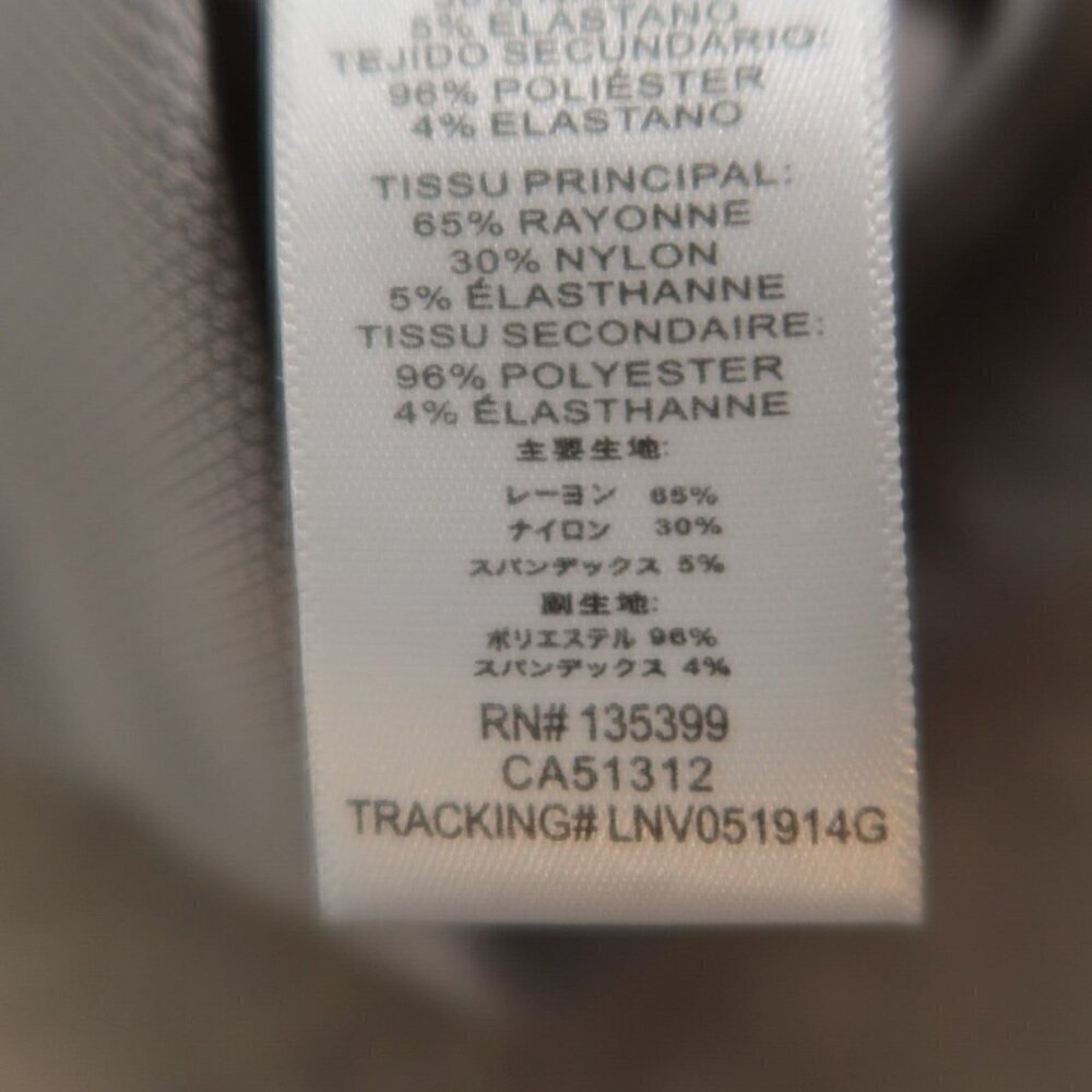 Lime & Vine Short Sleeve Grey Hoodie Multi Zip Front Sweater Women's Medium - Picture 16 of 16